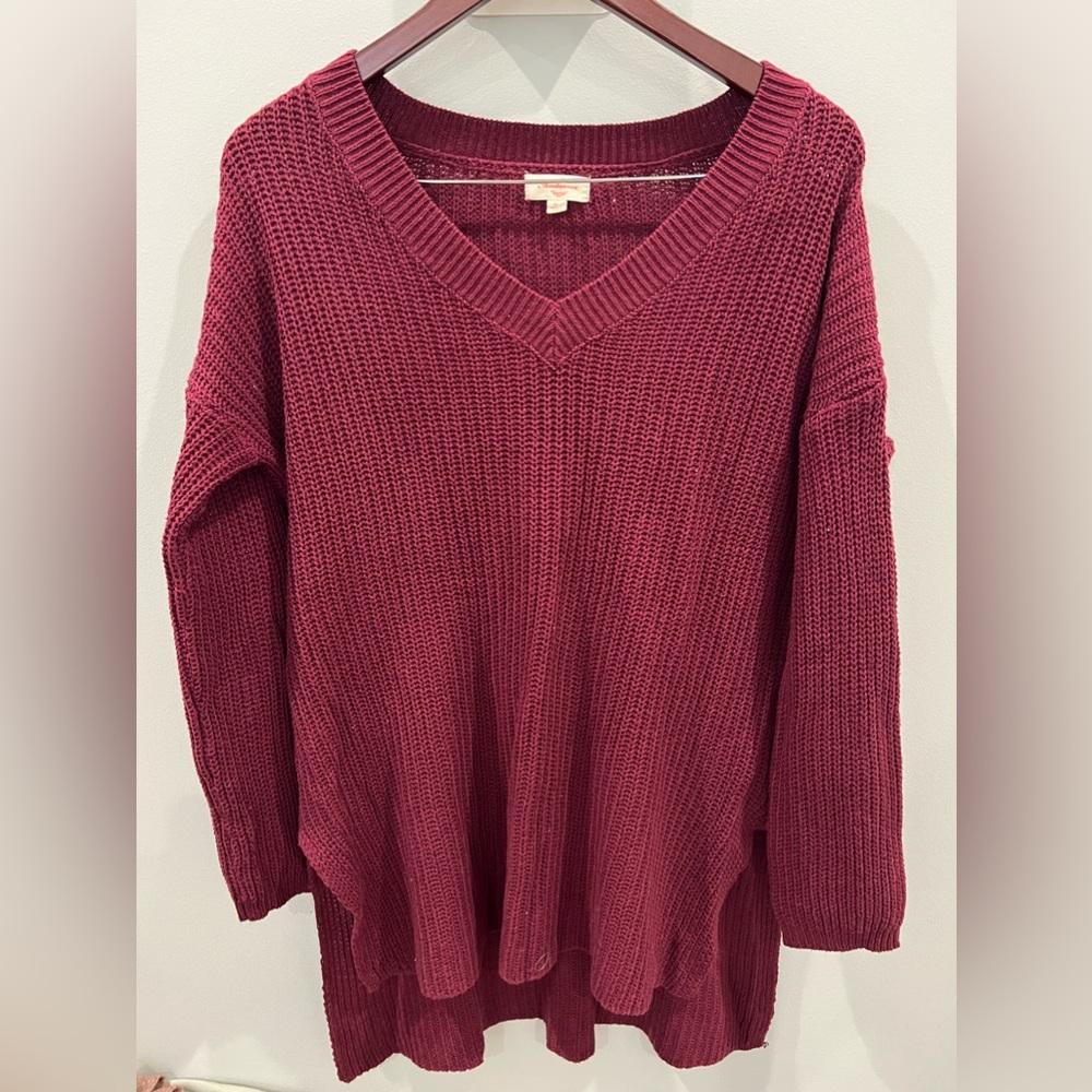 🍁Cranberry Tunic Sweater🍁